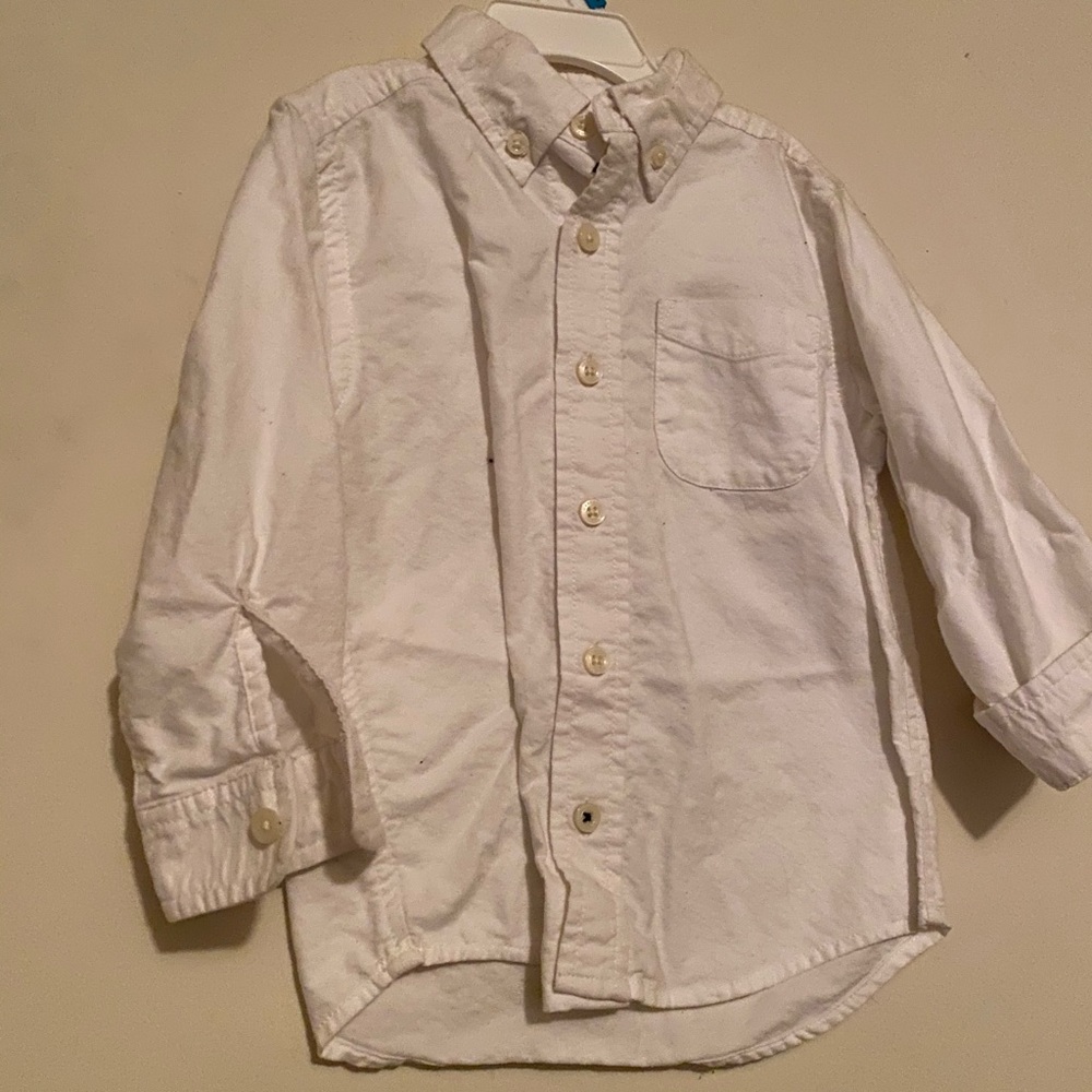 white boy button down